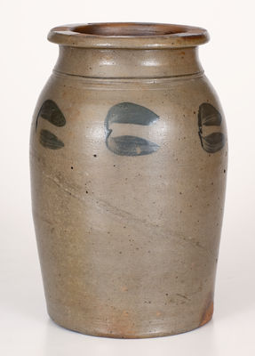 Stoneware Crock attrib. G. & A. Black, Somerfield, Pennsylvania