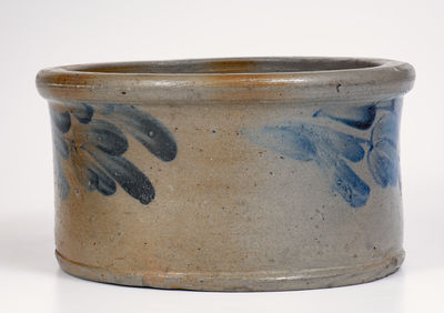 Attrib. Enoch Burnett, Washington, D.C. Stoneware Butter Crock
