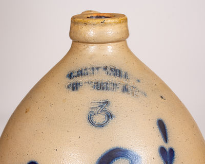 Lot of Two: New York State Stoneware Jug and Crock