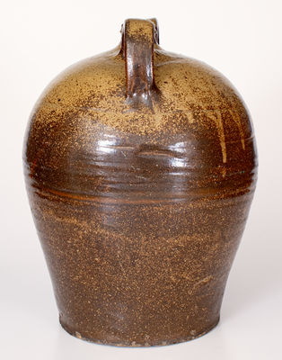 Fine Edgefield District, SC Stoneware Double-Handled Jug attrib. Reverend John Landrum