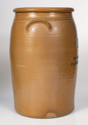 12 Gal. DONAGHHO CO. / PARKERSBURG, WV Stoneware Crock