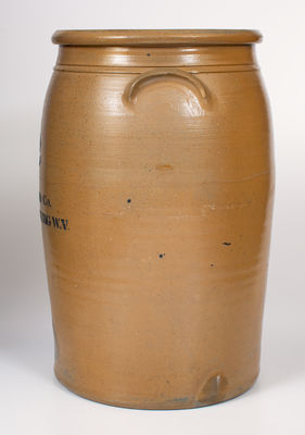 12 Gal. DONAGHHO CO. / PARKERSBURG, WV Stoneware Crock