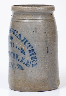 BAYLESS, McCARTHEY & CO. / LOUISVILLE, KY Stoneware Canning Jar
