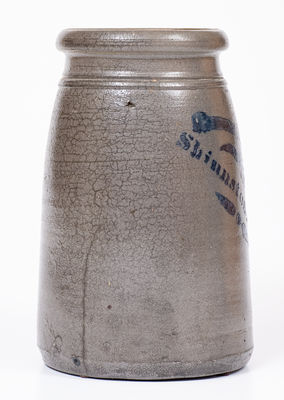 Haught & Co. / Shinnston. W. Va. Stoneware Canning Jar