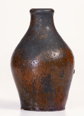 Fine Small-Sized North Carolina Moravian Redware Jug, late 18th / early 19th century