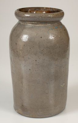 Rare Anna Pottery Stoneware Canning Jar w/