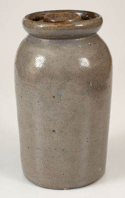 Rare Anna Pottery Stoneware Canning Jar w/