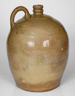 Edgefield District, SC Stoneware Jug, probably B.F. Landrum Pottery