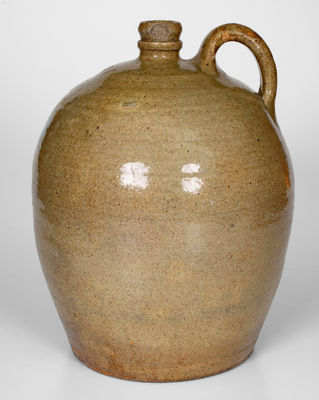 Edgefield District, SC Stoneware Jug, probably B.F. Landrum Pottery