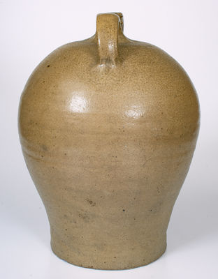 Fine 5-Gal. Edgefield Stoneware Double-Handled Jug, probably Pottersville, possibly David Drake