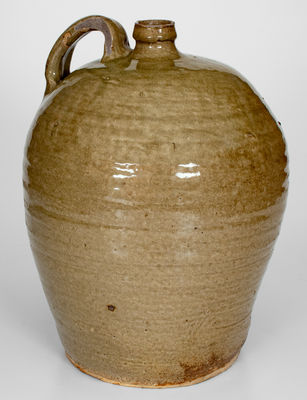 Rare Stoneware Jug Inscribed 