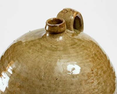 Rare Stoneware Jug Inscribed "B. F.," B. F. Landrum Factory, Edgefield District, SC