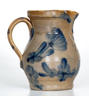 Very Fine Central PA Stoneware Presentation Pitcher Inscribed 
