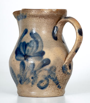 Very Fine Central PA Stoneware Presentation Pitcher Inscribed 