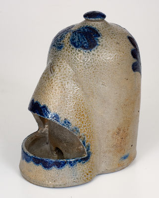 Small-Sized Stoneware Chick Waterer, attrib. Richard Remmey, Philadelphia