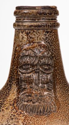 Bellarmine Stoneware Jug, probably Frechen, Germany, 16th or 17th century