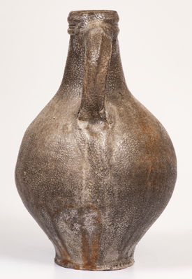 Small-Sized Bellarmine Stoneware Jug, probably Frechen, Germany, 16th or 17th century