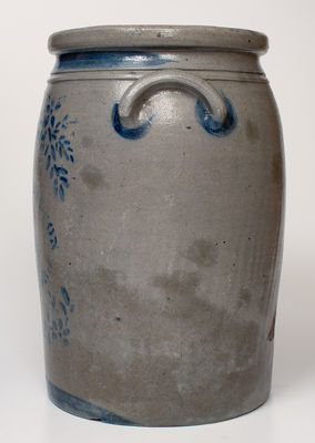 6 Gal. JAMES HAMILTON & CO. / GREENSBORO, PA Stoneware Jar