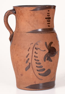 Southwestern PA Tanware Pitcher, circa 1880