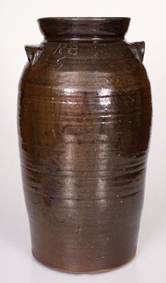 5 Gal. Stoneware Churn Marked