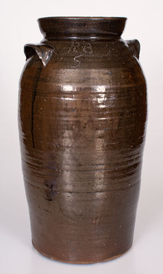 5 Gal. Stoneware Churn Marked