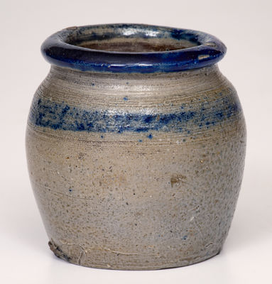 Small-Sized Stoneware Jar attrib. Jonah Owen, Moore County, NC, circa 1925