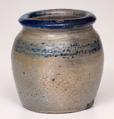 Small-Sized Stoneware Jar attrib. Jonah Owen, Moore County, NC, circa 1925