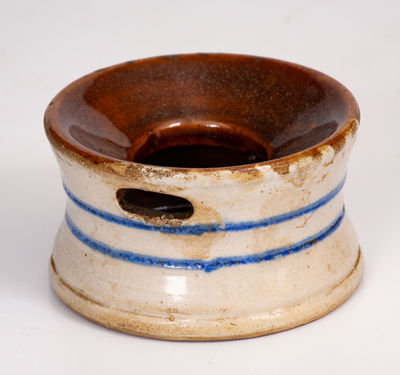 Miniature Stoneware Spittoon, probably Fulper Pottery, Flemington, New Jersey
