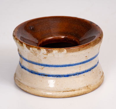 Miniature Stoneware Spittoon, probably Fulper Pottery, Flemington, New Jersey