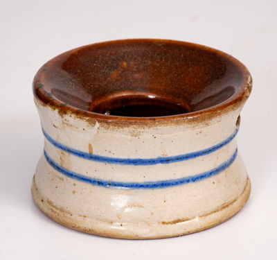 Miniature Stoneware Spittoon, probably Fulper Pottery, Flemington, New Jersey