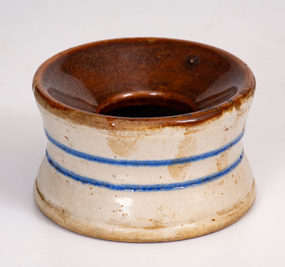 Miniature Stoneware Spittoon, probably Fulper Pottery, Flemington, New Jersey
