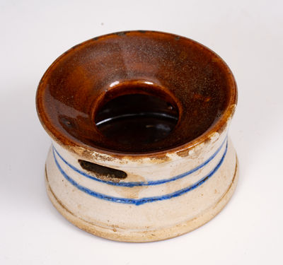 Miniature Stoneware Spittoon, probably Fulper Pottery, Flemington, New Jersey