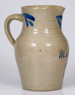 Small Stoneware Presentation Pitcher attrib. Remmey Pottery, Philadelphia, PA