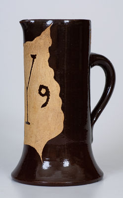 Yale University Class of 1909 Stoneware Pitcher