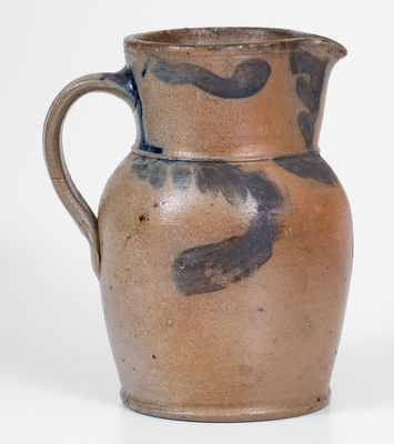 1/4 Gal. Baltimore Stoneware Pitcher with Swag Decoration