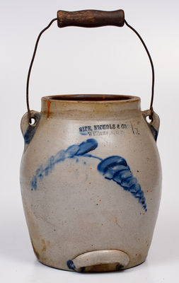 SIPE, NICHOLS & CO. / Williamsport, PA Stoneware Batter Pail