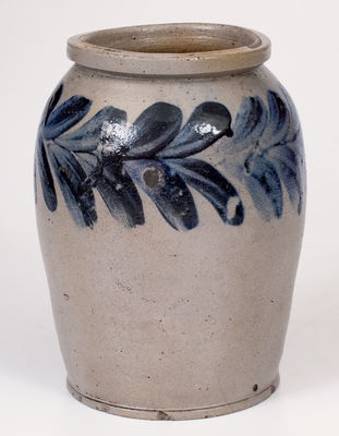 1/2 Gal. H. MYERS, Baltimore, MD Stoneware Jar (Pottery of Henry Remmey)