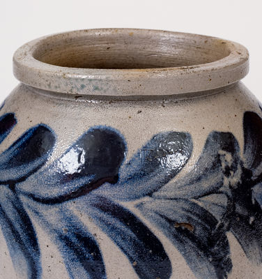 1/2 Gal. H. MYERS, Baltimore, MD Stoneware Jar (Pottery of Henry Remmey)