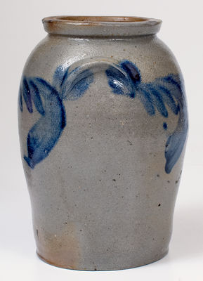 1/2 Gal. Baltimore, MD Stoneware Jar w/ Cobalt Decoration, circa 1850