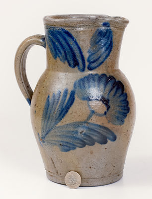 Half-Gallon Stoneware Pitcher attrib. William Linton, Baltimore, MD, circa 1860