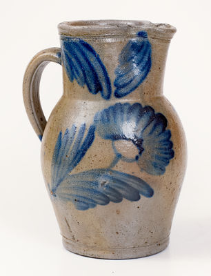 Half-Gallon Stoneware Pitcher attrib. William Linton, Baltimore, MD, circa 1860