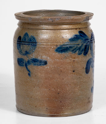 Fine Half-Gallon B.C. Milburn (Alexandria, VA) Stoneware Jar