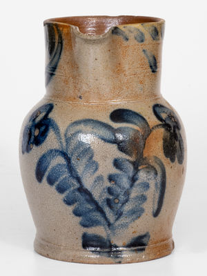 Quart-Sized Stoneware Pitcher attrib. Henry H. Remmey, Philadelphia