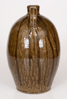 Two-Gallon DS (Daniel Seagle, Vale, Lincoln County, NC) Alkaline-Glazed Stoneware Jug
