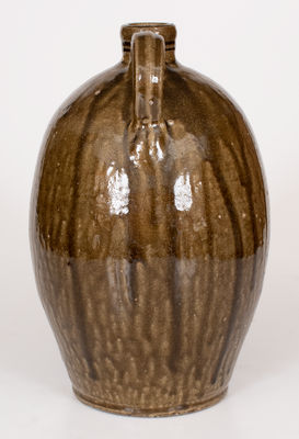 Two-Gallon DS (Daniel Seagle, Vale, Lincoln County, NC) Alkaline-Glazed Stoneware Jug