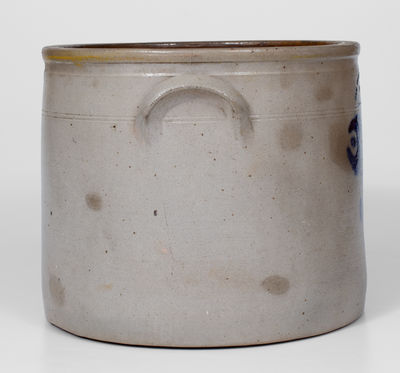 Scarce VAN SCHOIK & DUNN / Makers / Middletown Point, NJ Stoneware Crock