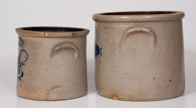 Lot of Two: New Jersey Stoneware Crocks