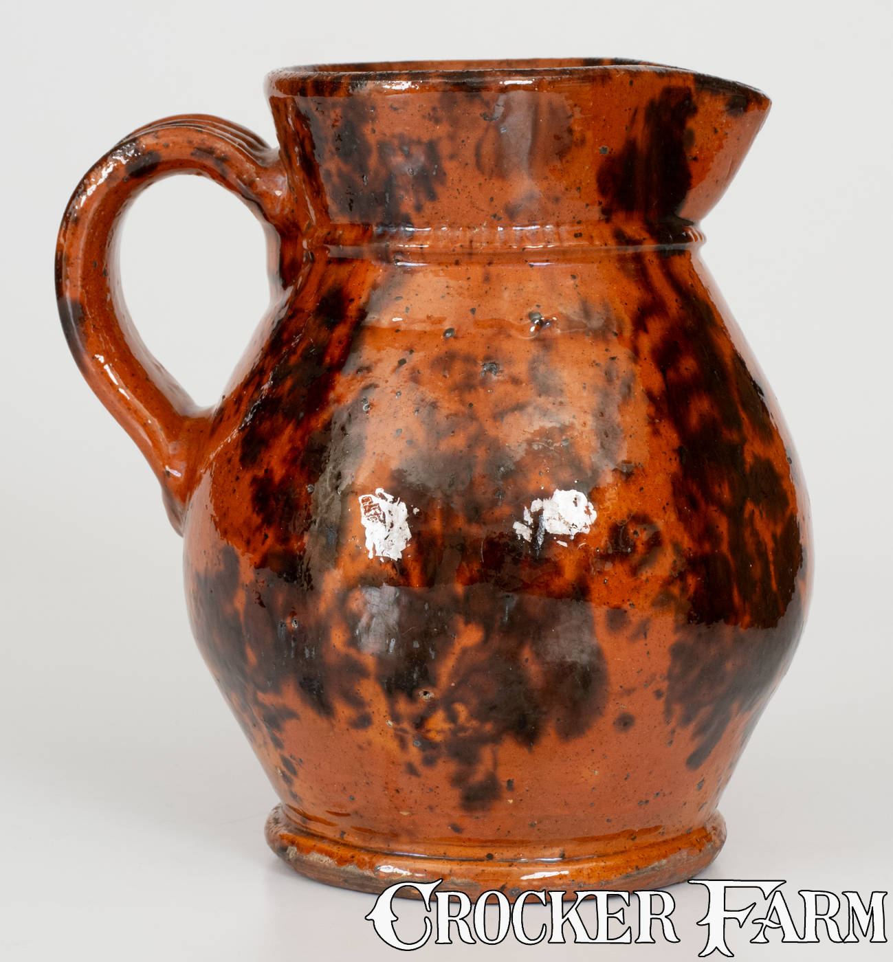 Jacob Medinger, Montgomery County, PA Redware Pitcher -- Lot 196 ...