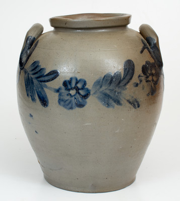 Three-Gallon Philadelphia Stoneware Jar attrib. Henry Harrison Remmey, c1835