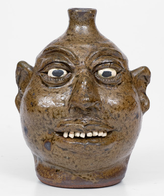 Lanier Meaders Face Jug, Cleveland, Georgia, 1987